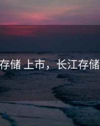 长江存储 上市，长江存储 上市