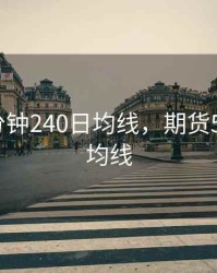 期货5分钟240日均线，期货5分钟60均线