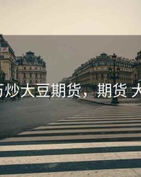 5万炒大豆期货，期货 大豆