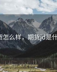 jsgj期货怎么样，期货jd是什么品种