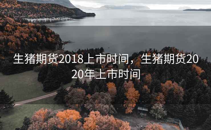 生猪期货2018上市时间，生猪期货2020年上市时间