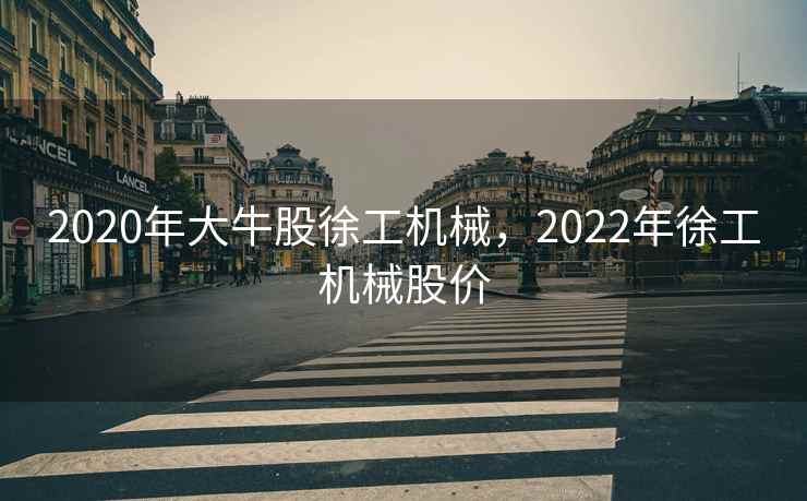 2020年大牛股徐工机械,2022年徐工机械股价 2020年大牛股徐工机械,2022年徐工机械股价